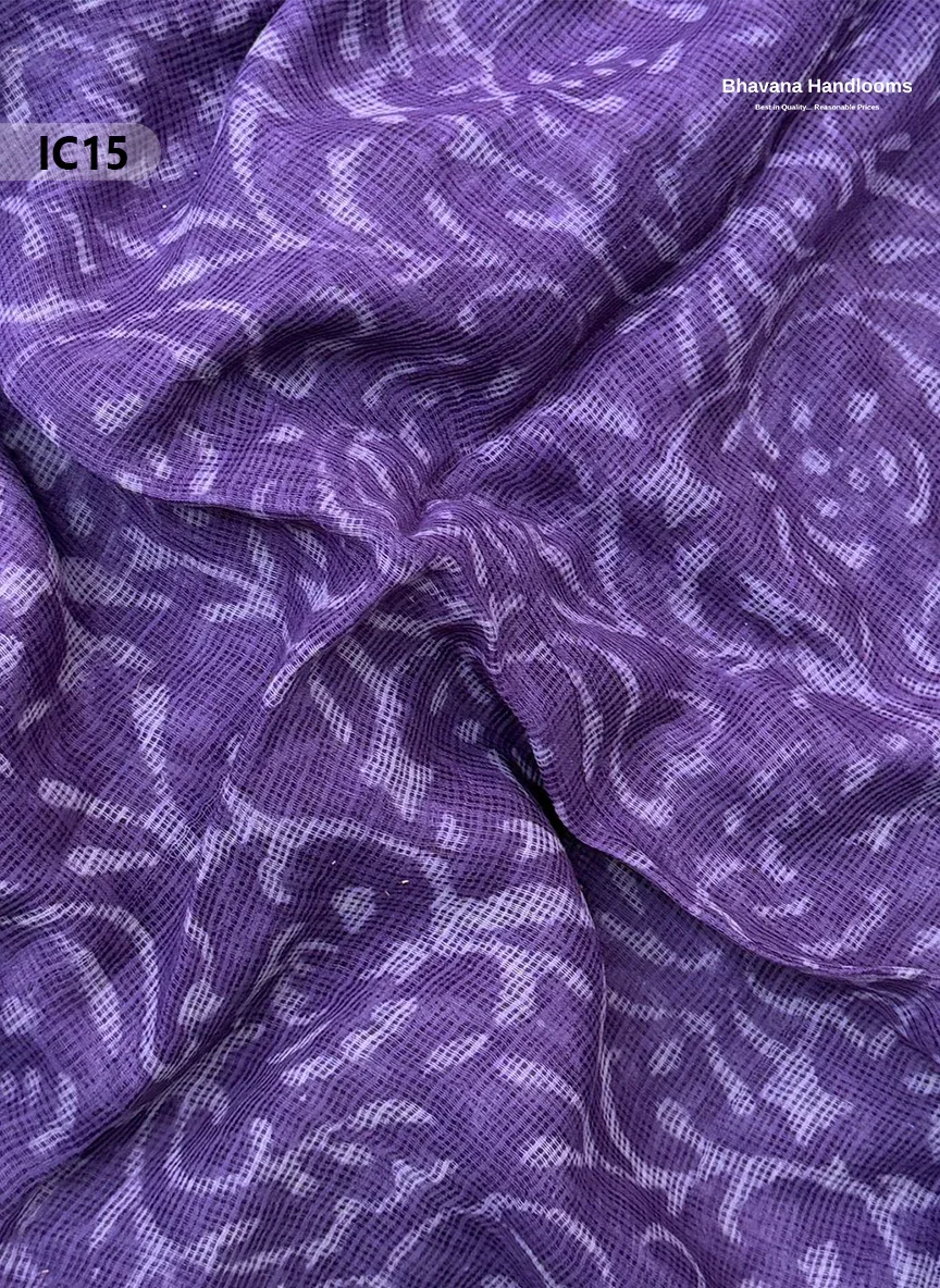 Premium Jaipur Cotton Dress Material with Soft Kota Dupatta with Violet Colour Top