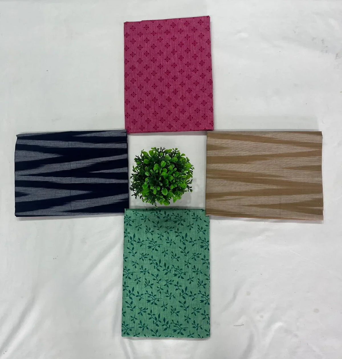 Cotton Blouse Bits Multi Colour with Pack of 4pcs