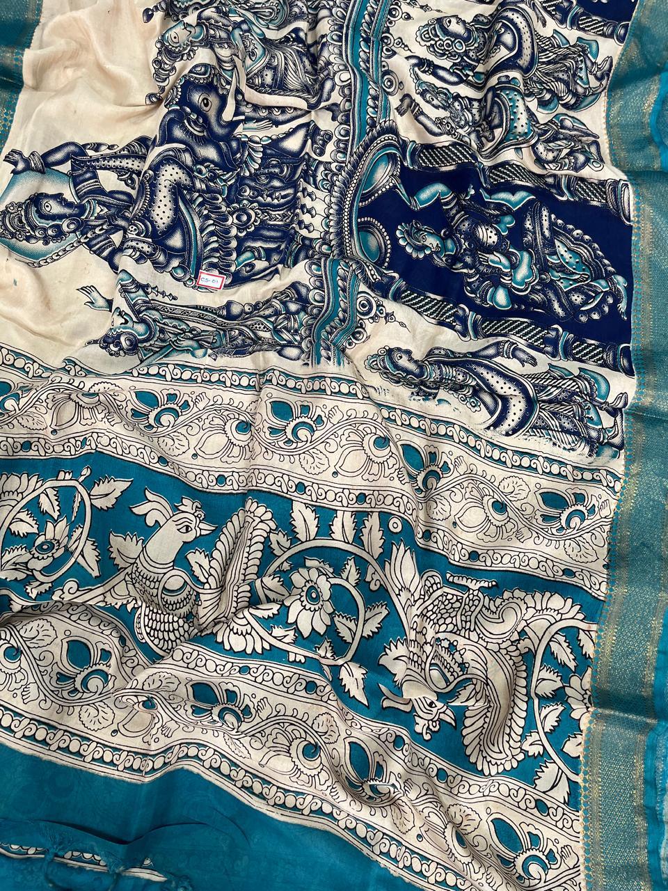 Premium Chennuri Silk Dupatta – Desert Sand Colour
