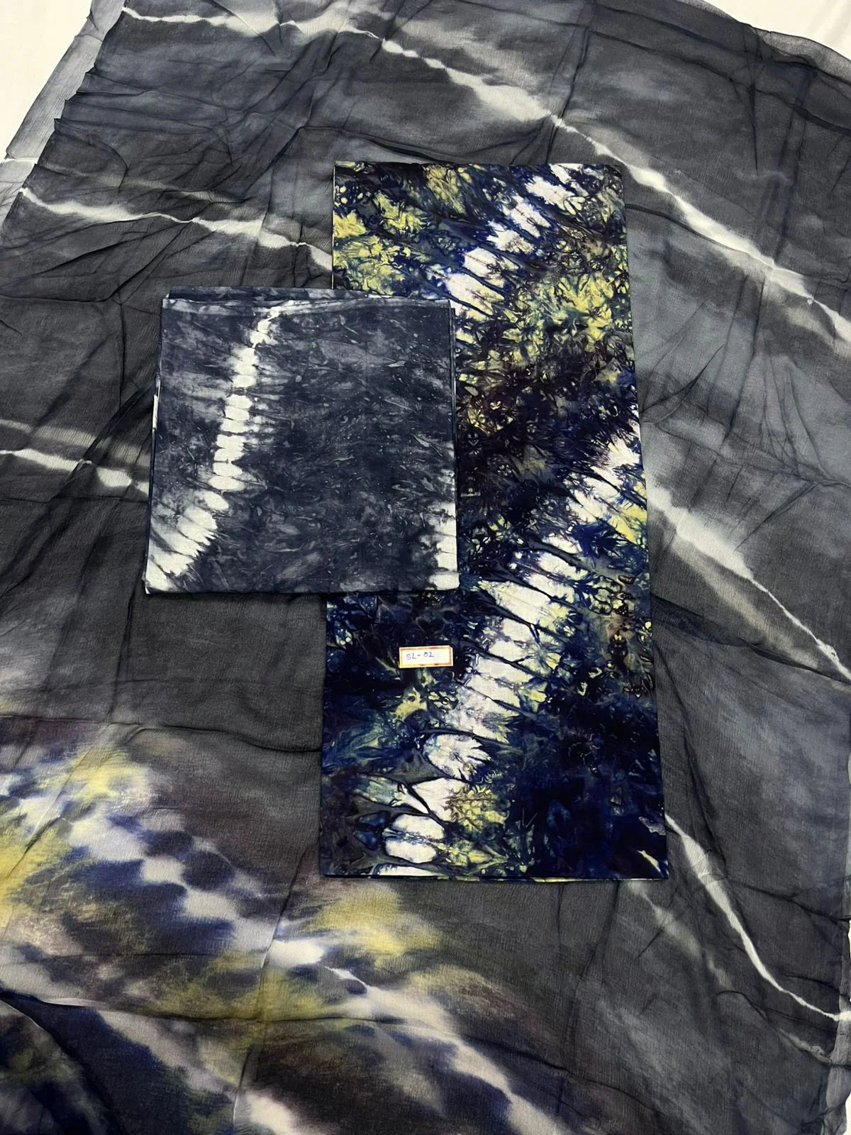 Multicotton with waterpaint Dress Material with Soft Chiffon Dupatta