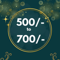 500 to 700rs
