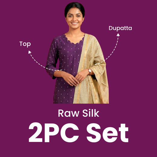 Raw Silk 2PC Sets
