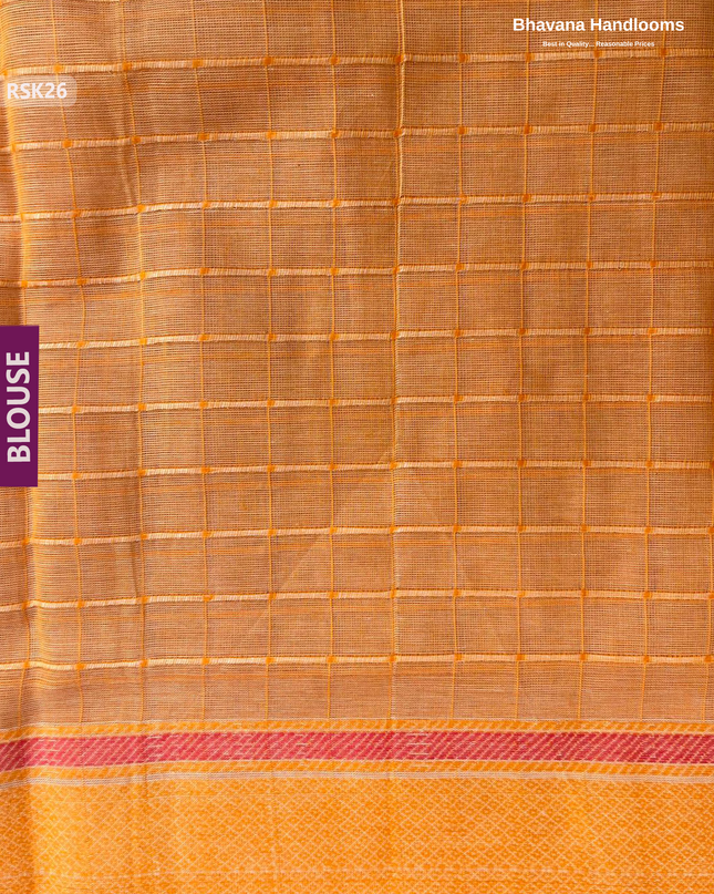 Khadi Applic Work Soft Cotton Saree in Onion Pink with blouse | Bhavana Handlooms