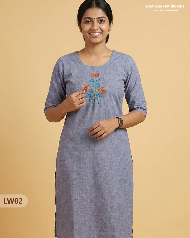 Cotton Straight Cut Top – No Lining | Comfortable Daily Wear
