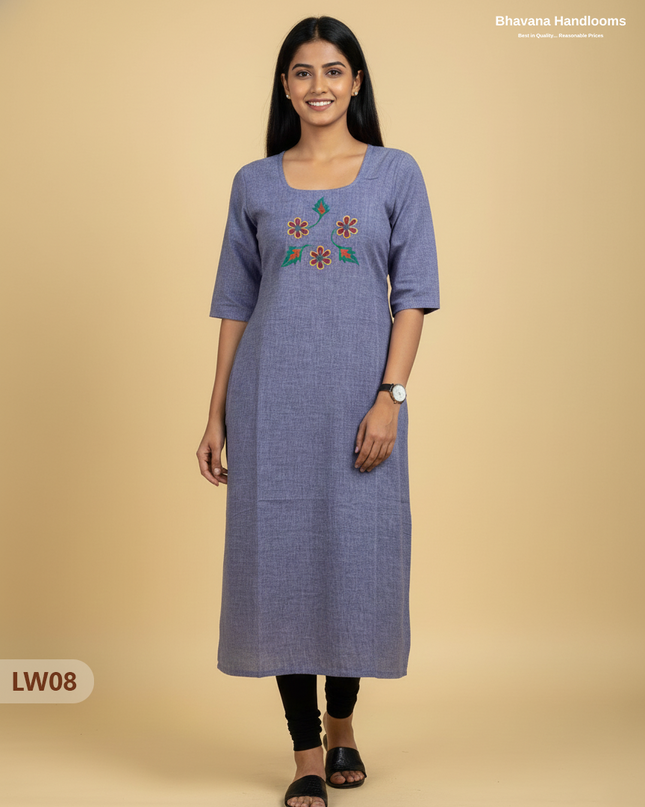 Cotton Straight Cut Top – No Lining | Comfortable Daily Wear