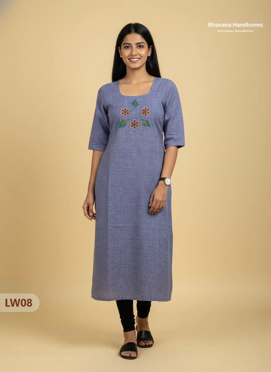 Cotton Straight Cut Top – No Lining | Comfortable Daily Wear