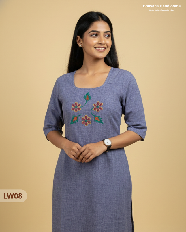 Cotton Straight Cut Top – No Lining | Comfortable Daily Wear