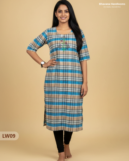 Cotton Straight Cut Top – No Lining | Comfortable Daily Wear