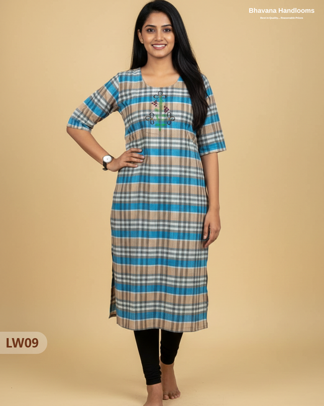 Cotton Straight Cut Top – No Lining | Comfortable Daily Wear