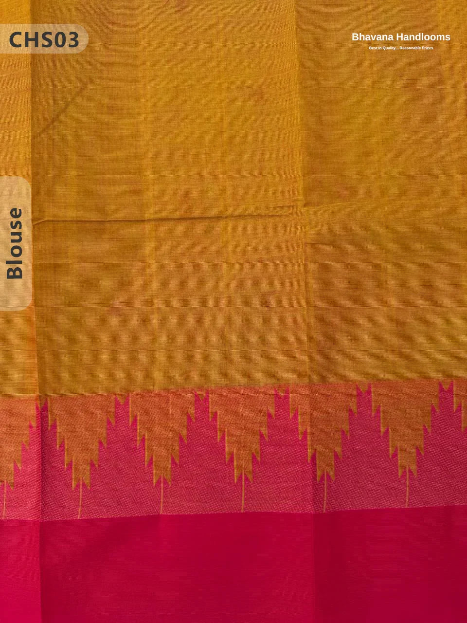 Traditional Chettinad Handloom Saree in Pink & Brown Color with Temple Border & Buti Weave