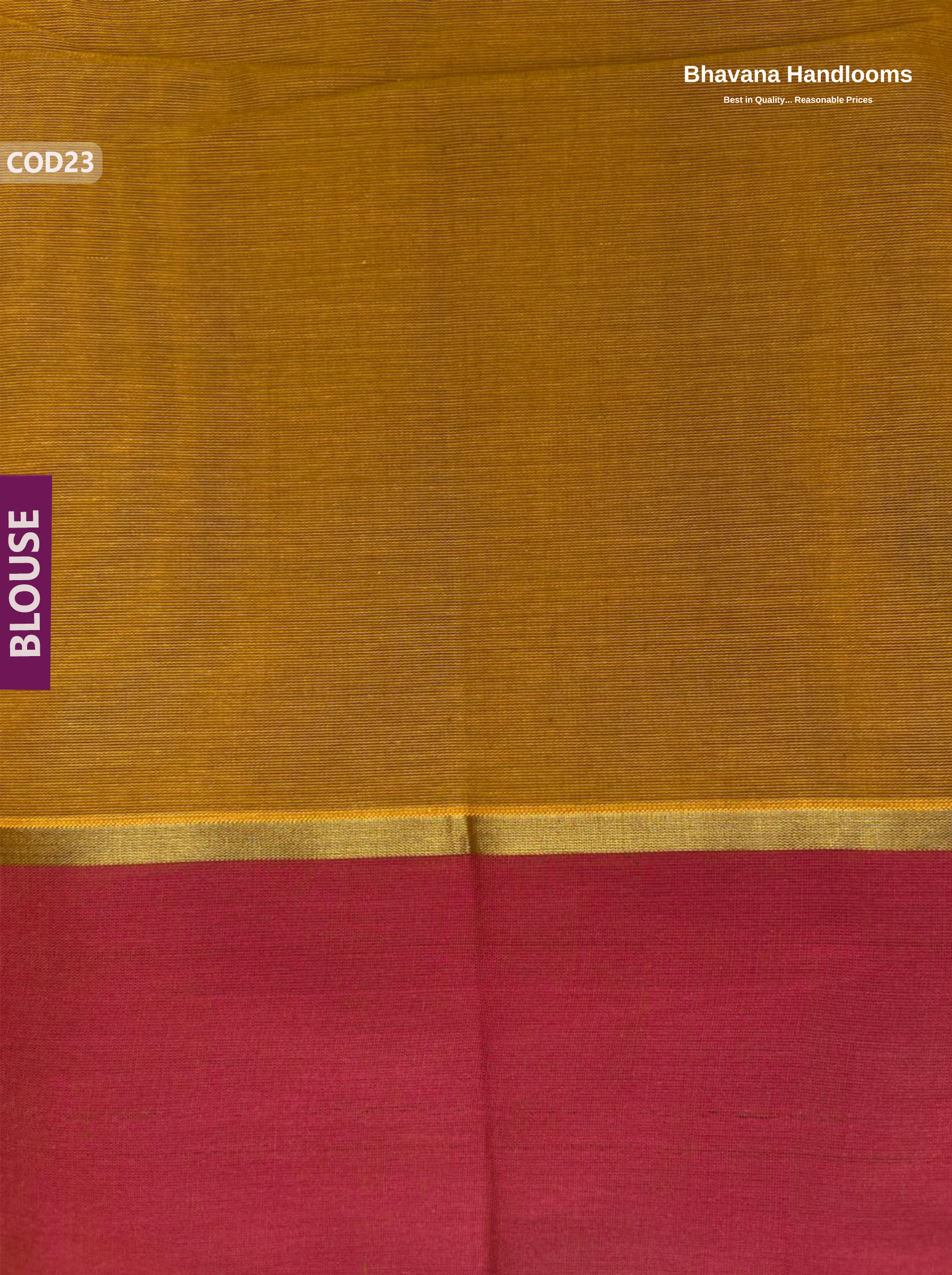 Traditional Coimbatore Handloom Saree – Thread Woven, Small Border, Ye ...