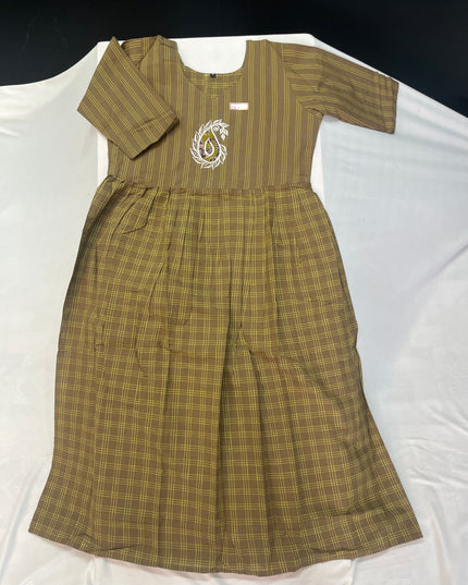 Cotton Frock for Women – Casual Wear | Bhavana Handlooms