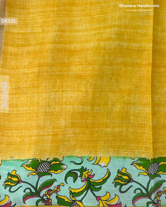 Pure 120 Count Cotton Kota Saree with Digital Print | Pista Green Printed Saree