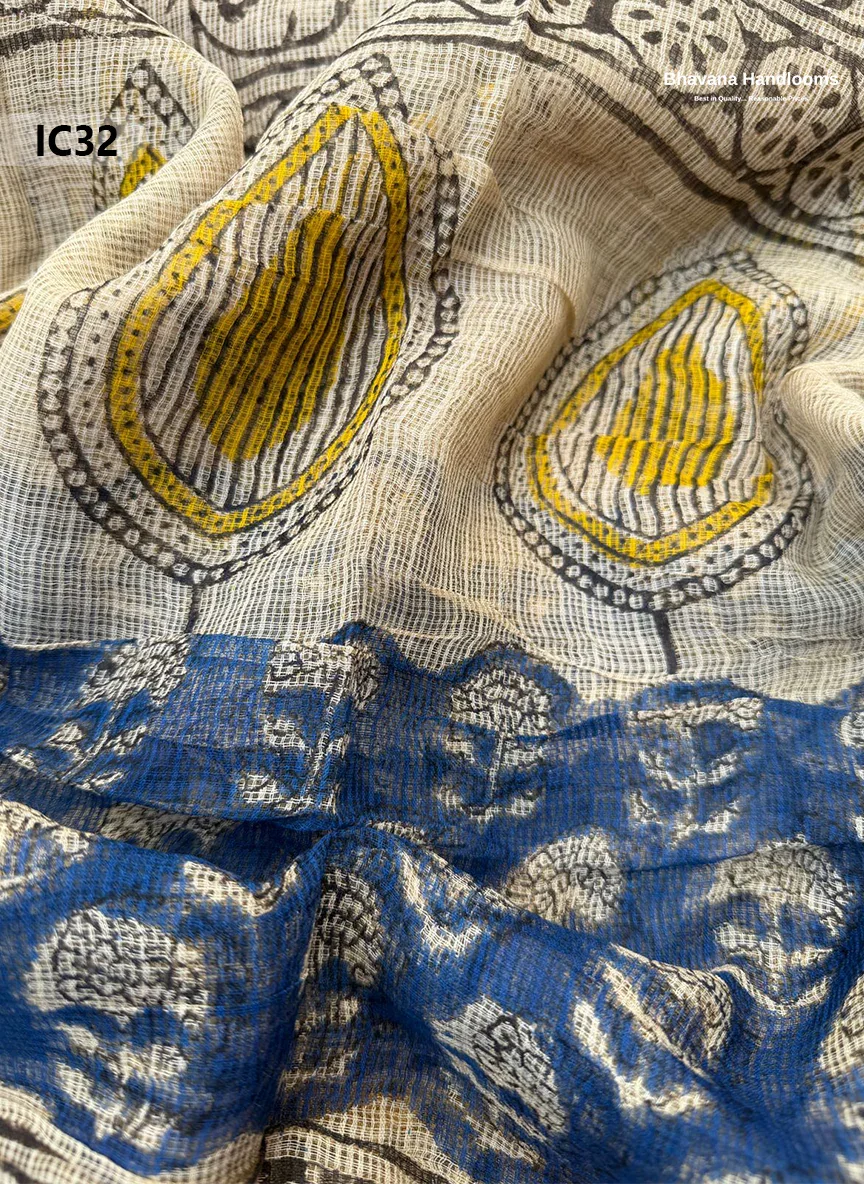 Premium Jaipur Cotton Dress Material with Soft Kota Dupatta with Blue Colour Top