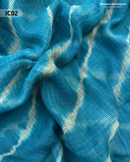 Premium Jaipur Cotton Dress Material with Soft Kota Dupatta with Sea Blue Colour Top