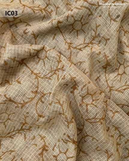 Premium Jaipur Cotton Dress Material with Soft Kota Dupatta with Black Colour Top