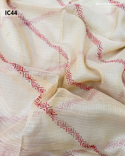 Premium Jaipur Cotton Dress Material with Soft Kota Dupatta with Pinkish Red Colour Top
