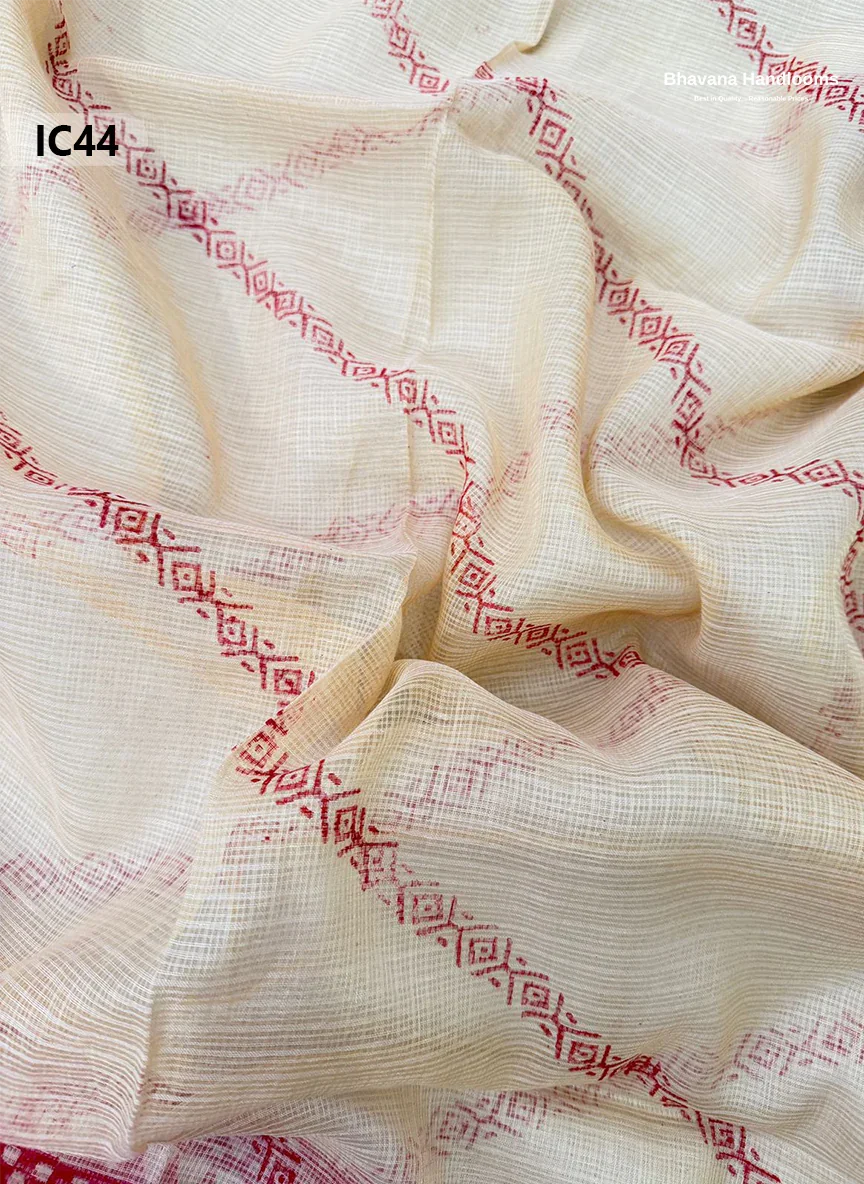 Premium Jaipur Cotton Dress Material with Soft Kota Dupatta with Pinkish Red Colour Top