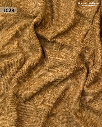 Premium Jaipur Cotton Dress Material with Soft Kota Dupatta with Brown Colour Top