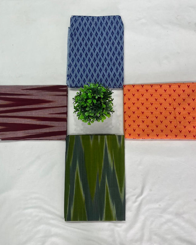 Cotton Blouse Bits Multi Colour with Pack of 4pcs