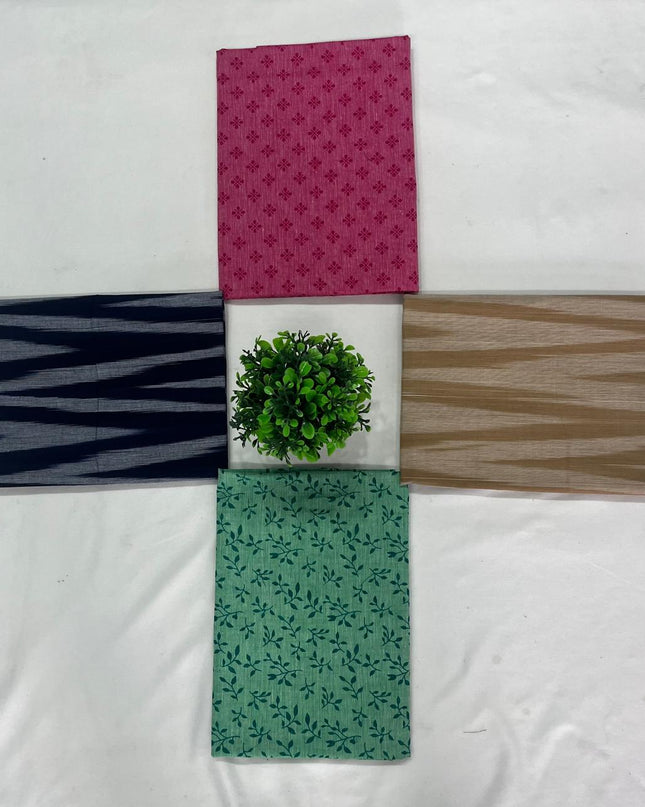 Cotton Blouse Bits Multi Colour with Pack of 4pcs