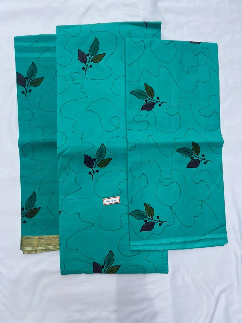 Pure Cotton Hand block Printed Dress Material – Dark Blue Colour Ethnic Wear for Women