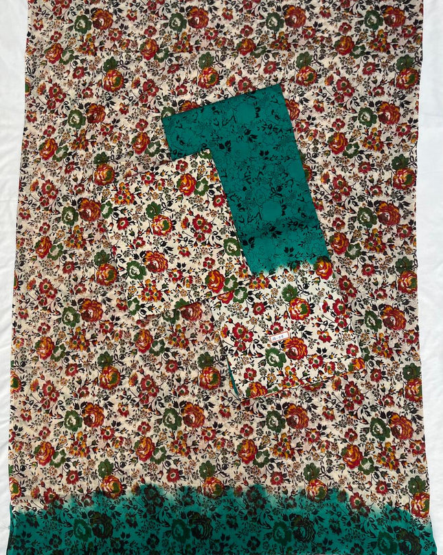 Pure Cotton Hand block Printed Dress Material – GreenColour Ethnic Wear for Women