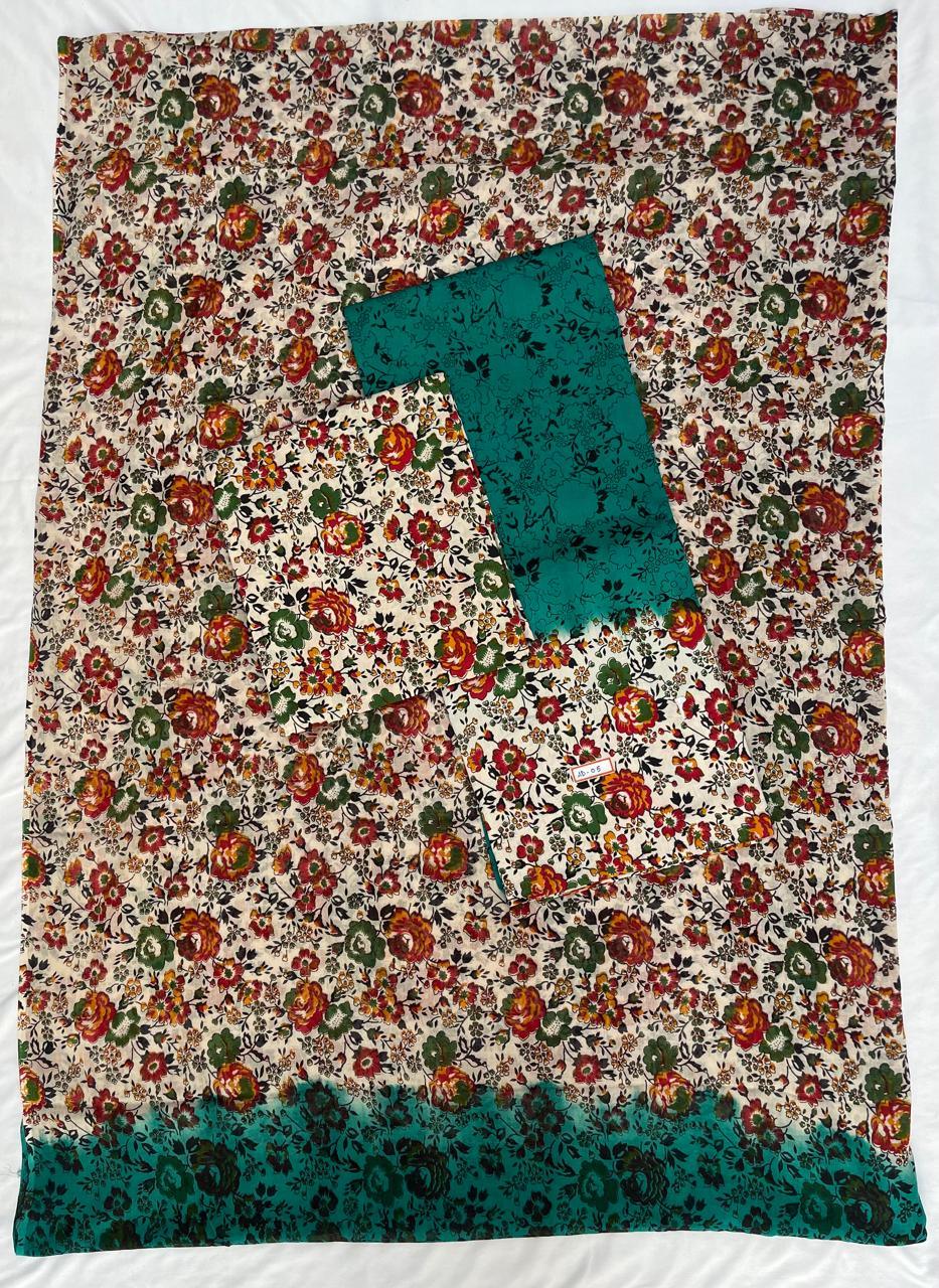 Pure Cotton Hand block Printed Dress Material – GreenColour Ethnic Wear for Women
