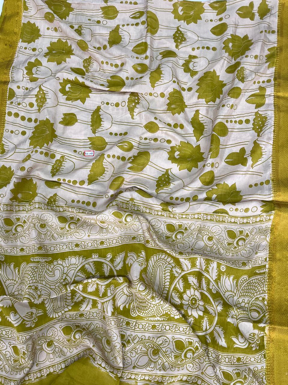 Premium Chennuri Silk Dupatta – Light Brown Colour