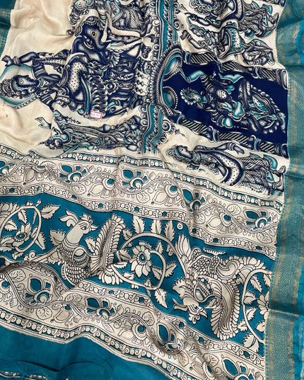 Premium Chennuri Silk Dupatta – Desert Sand Colour