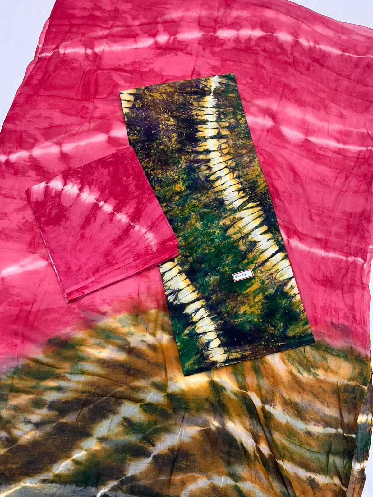 Multicotton with waterpaint Dress Material with Soft Chiffon Dupatta