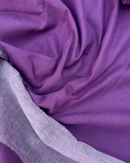 Soft Handloom Cotton Dress Material – Pastel Lavender Shade
