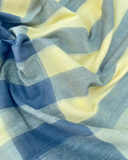 Soft Handloom Cotton Dress Material – Pastel Blue Shade