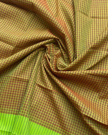 Pure Cotton Handloom Top & Dupatta Set | Brown Dress Material