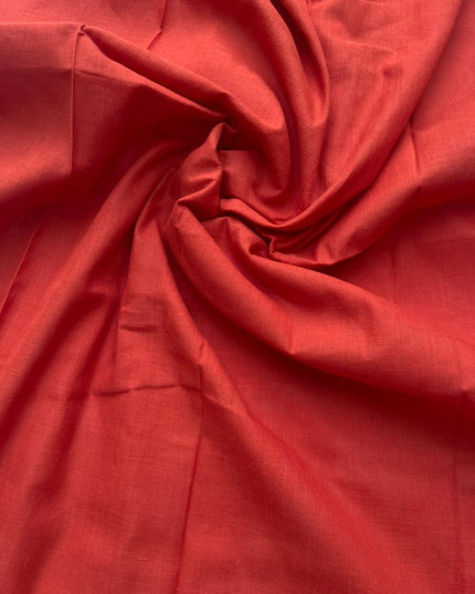 Premium Cotton 3Pc Dress Material with Pochampally Border | White colour