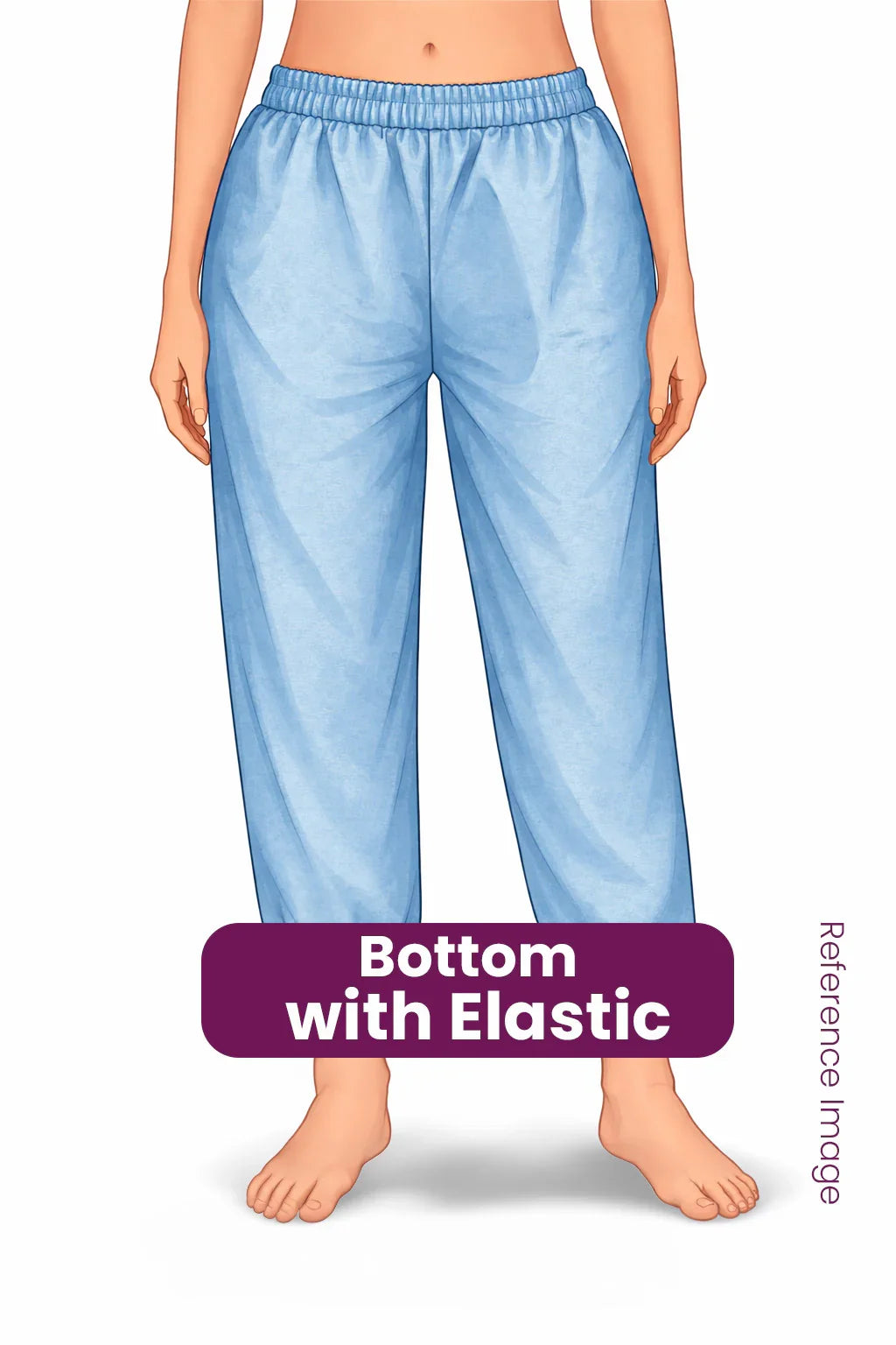 Mangalagiri Premium Cotton 3PC Set with Full-Length Lining & Elastic Pocket Bottom – Brown colour